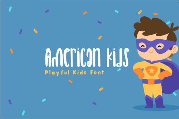 American Kids Font: Playful Branding for Small Business