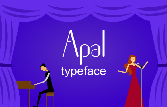 Apal Font: A Modern Display Typeface for Branding