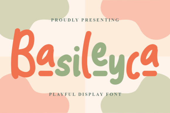 Basileyca Font: Playful Display Typography for Web Design