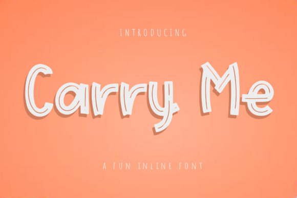 Carry Me: Laid-Back Display Font for Casual Web Designs