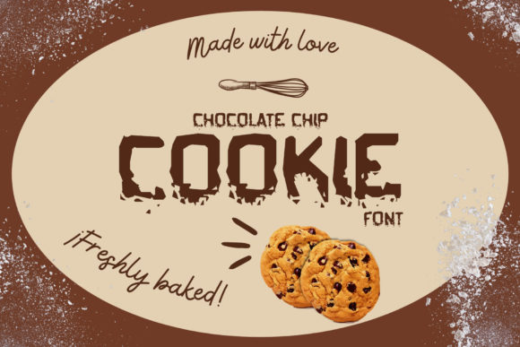 Cookie: A Playful Brushed Display Font for Handmade Creations