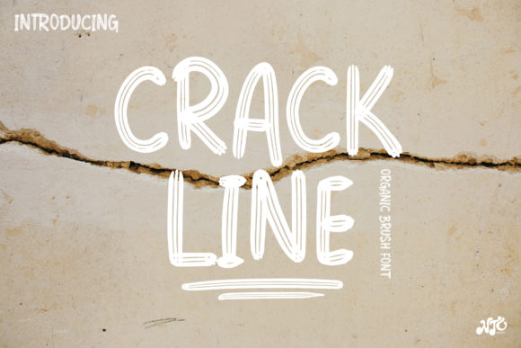 Crack Line Font Review for Social Media Campaigns