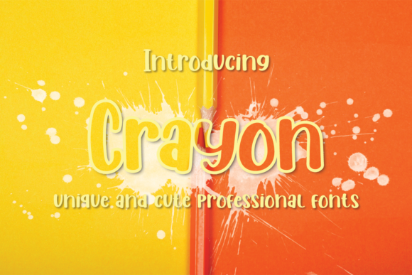 Crayon Font: Quirky Display Typography for Web Design