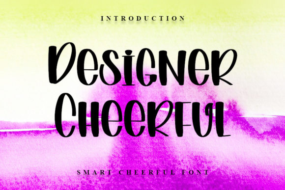 Designer Cheerful Font Review for Makers