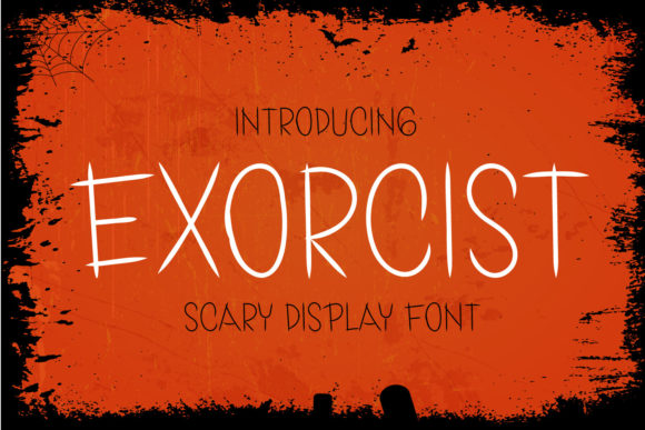 Exorcist Font: Elevating October Editorial Design