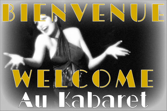 Kabaret Font: Bold Display Type for Handmade Products