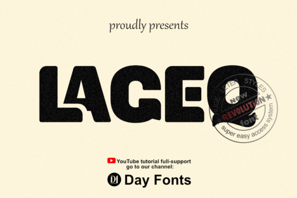 Lageq Bold: An Elegant Display Font for Editorial Design