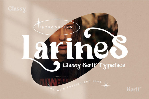 Larines Font Review: A Bold Display Typeface for Modern Branding