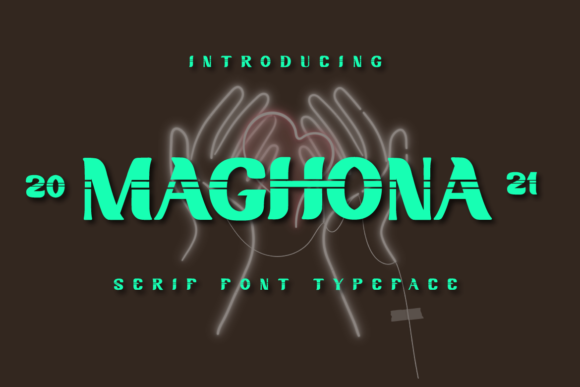 Maghona Font: Elevating Editorial Layouts and Digital Branding