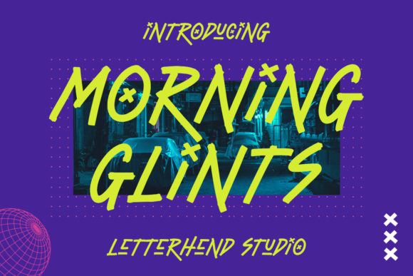 Morning Glints Font: Adaptable Display Typography for Web Design