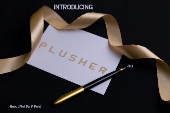 Plusher Font Review: Minimal Display Type for Branding