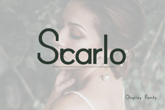 Scarlo: The Modern Techno Display Font Makers Love
