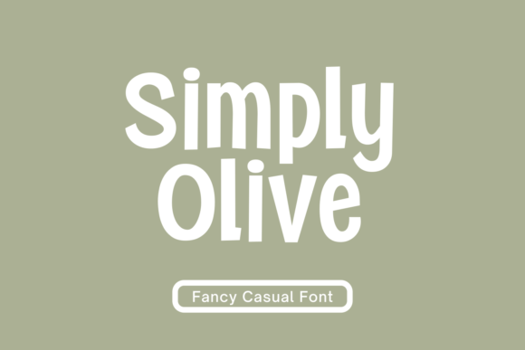 Simply Olive Font Review for Makers and Sellers