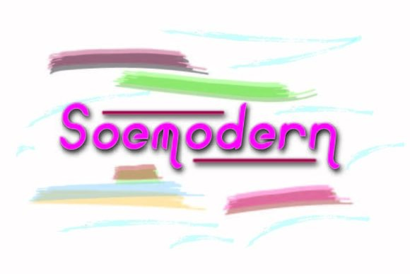 Soemodern Font Review: A Versatile Display Typeface