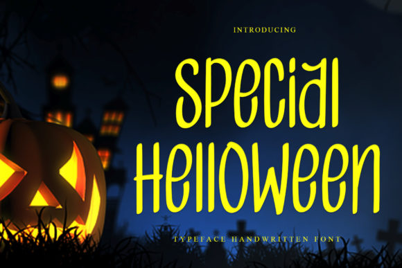 Special Helloween Font for Trendy Small Business Branding