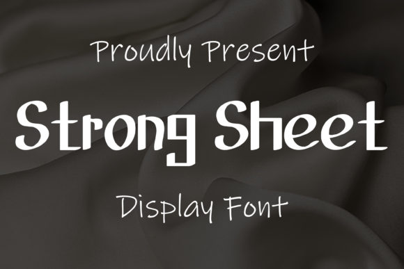 Strong Sheet Display Font for Bold Campaign Graphics