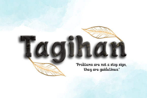 Tagihan Font: Playful Branding for Small Businesses